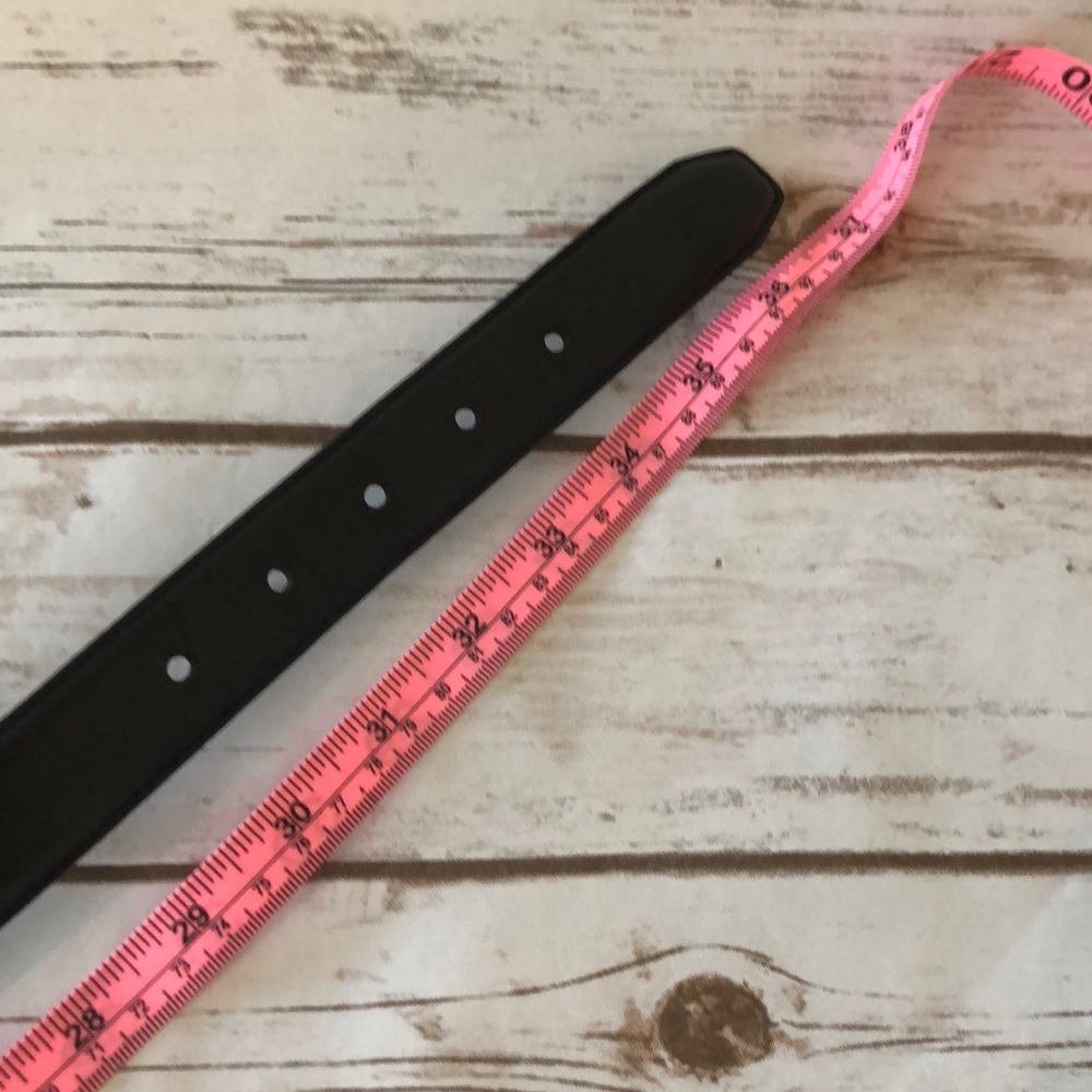 Black & silver medium Fossil belt - Picture 3 of 7